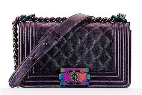 chanel small iridescent boy bag|Chanel boy small quilted bag.